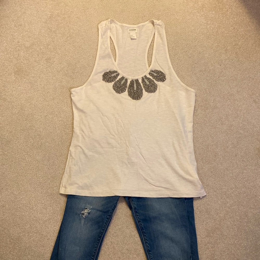 2/$10 Embroidered Tank